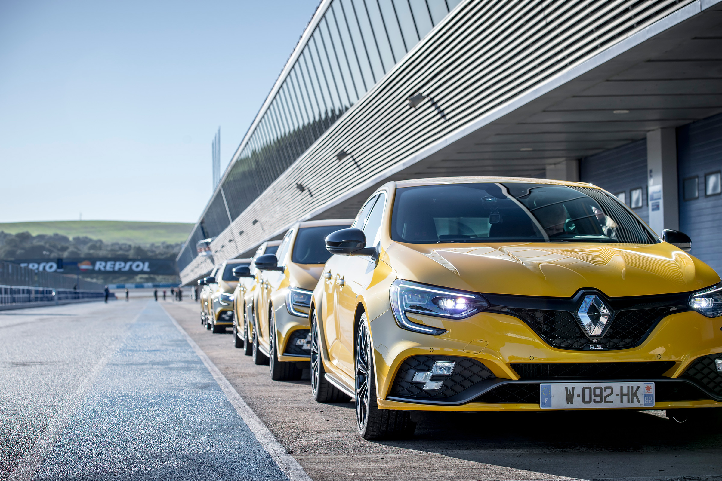 Renault Megane R.S. – Jerez Pitlane