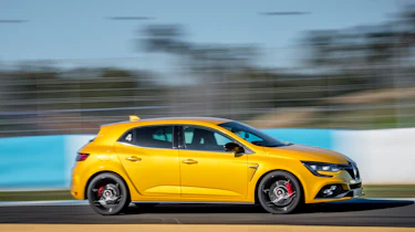 Renault Megane R.S. – side on track
