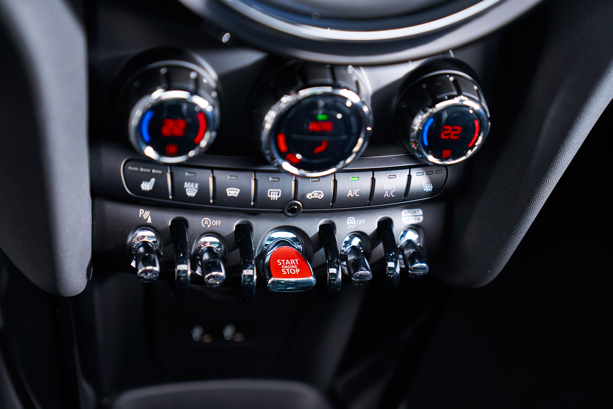 Mini Cooper facelift - hvac