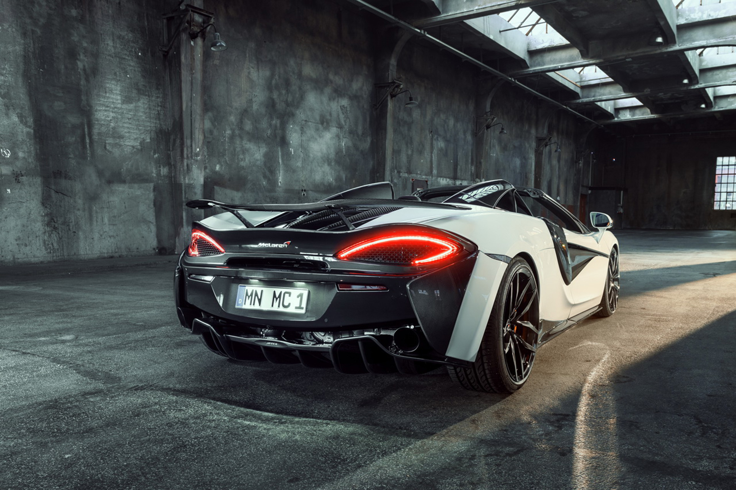 Novitec McLaren 570S Spider – rear quarter
