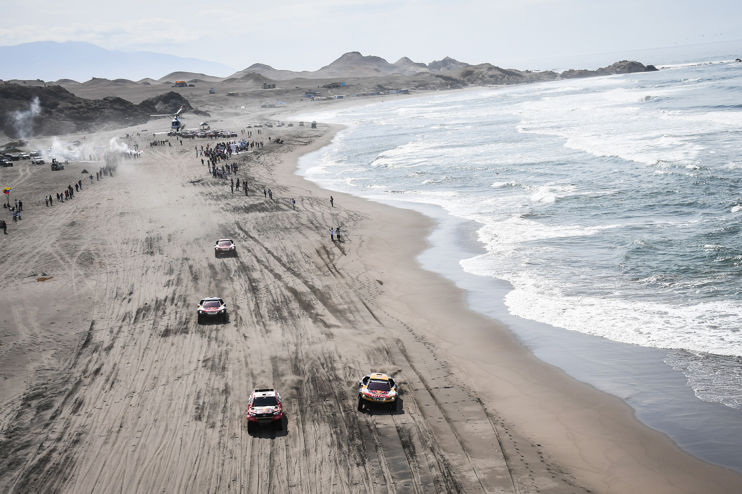 Dakar Rally 2018 – Stage 4 start