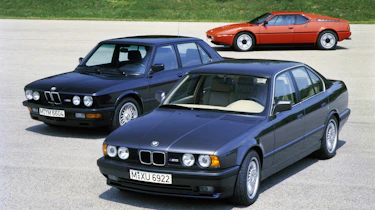 BMW M1, BMW M5 (E28), BMW M5 (E34)
