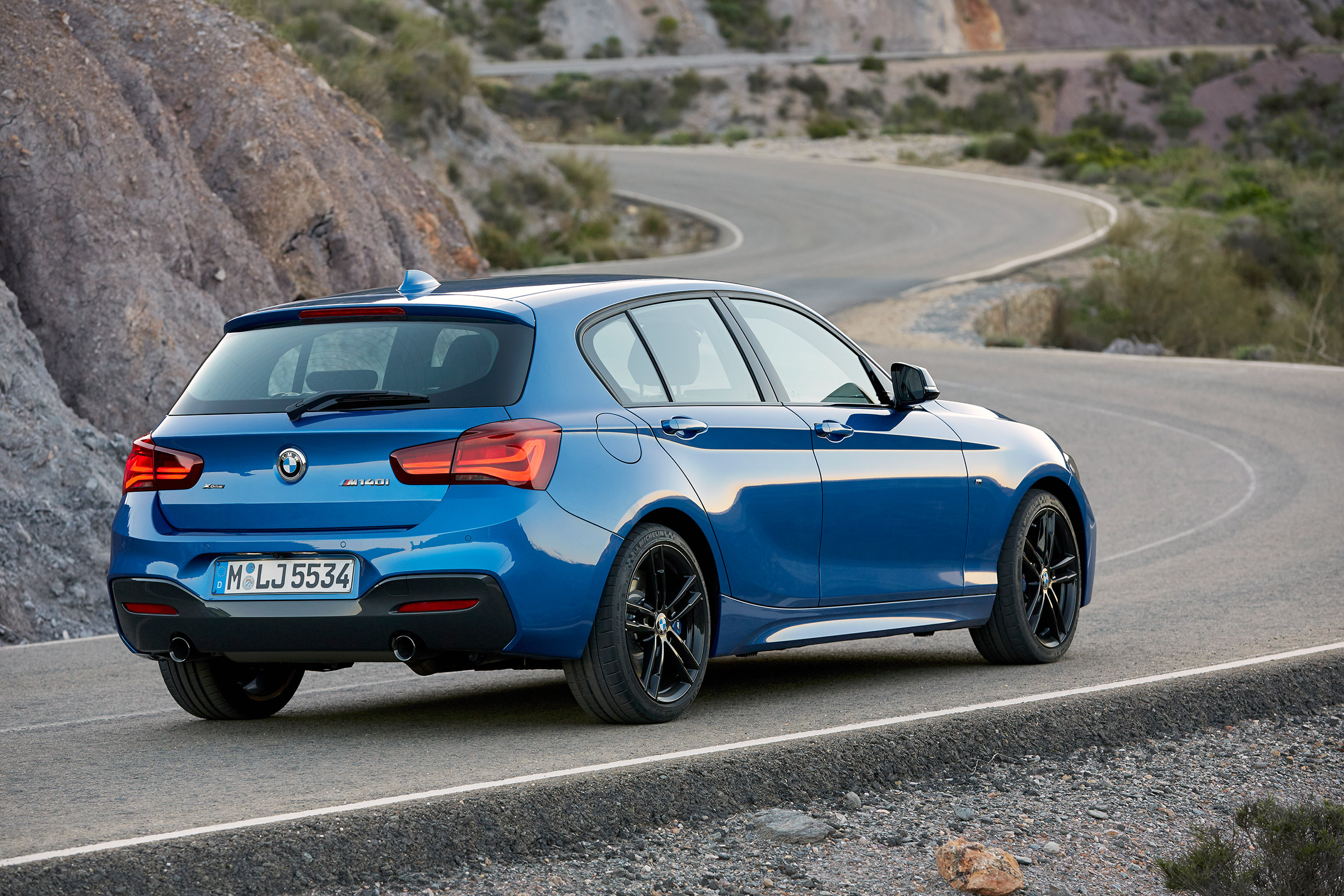 BMW 1-series hatch - rear quarter