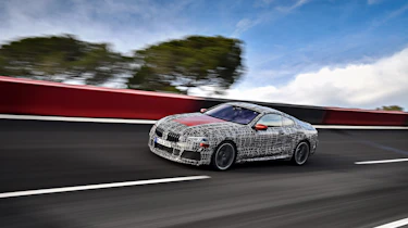 BMW 8 series official spy shots