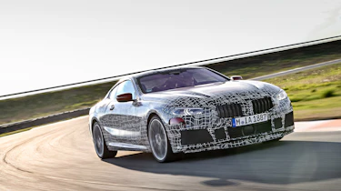 BMW 8 series official spy shots