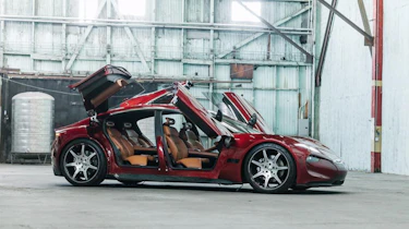 Fisker EMotion – side (doors up)