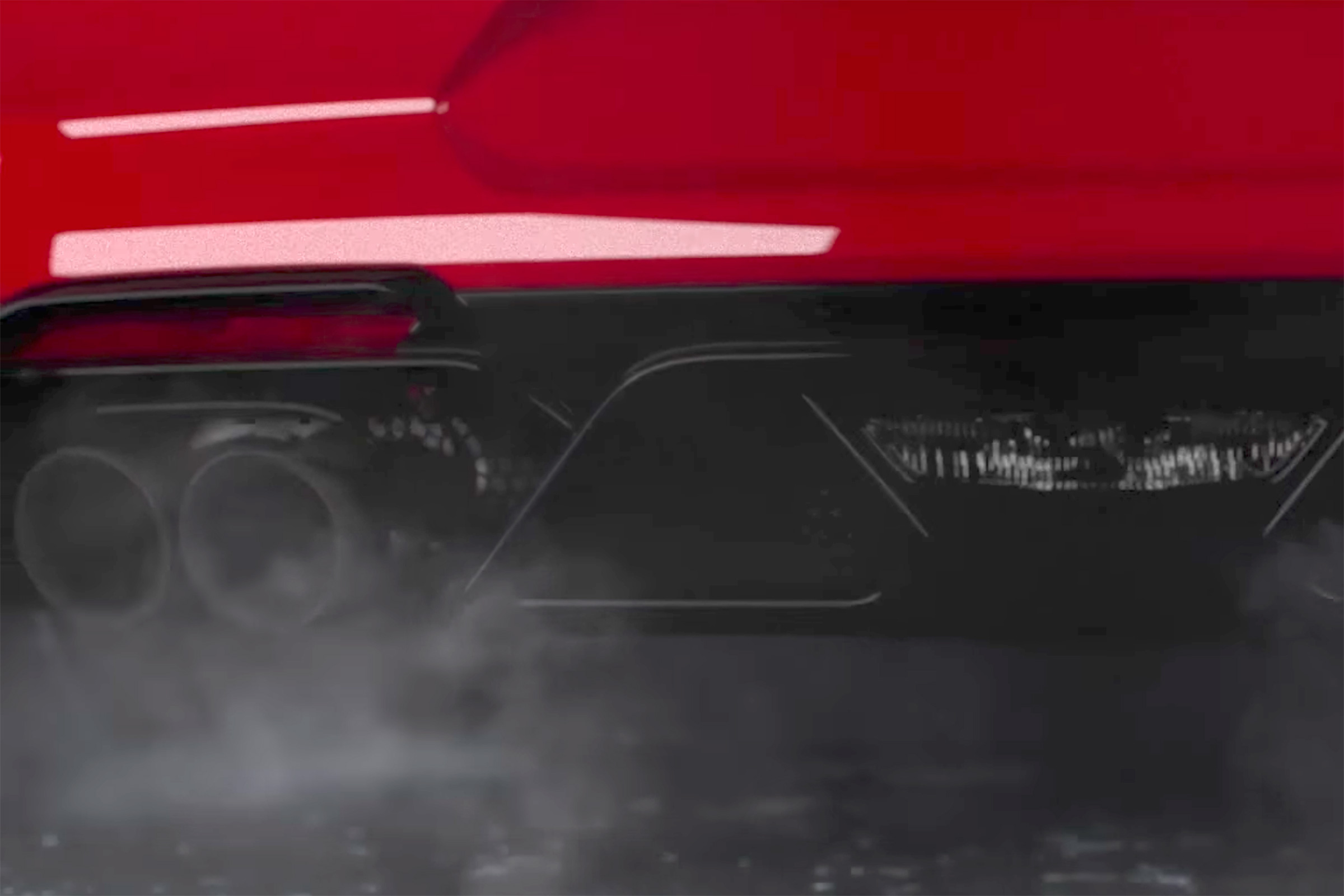 Ford Mustang Shelby GT500 – exhaust pipes 