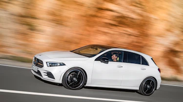Mercedes-Benz A-class front three quarter