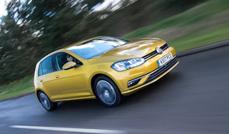 Volkswagen Golf front three quarters