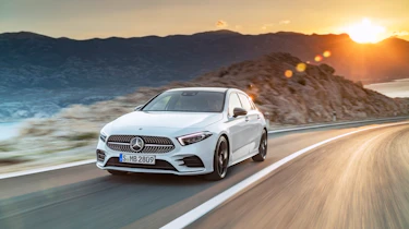 Mercedes-Benz A-class front three quarter