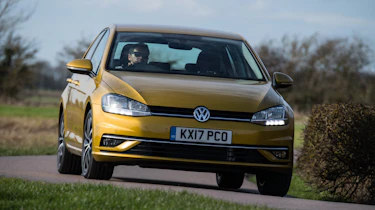 Volkswagen Golf front cornering