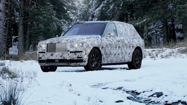 Rolls-Royce Cullinan winter testing