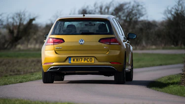 Volkswagen Golf rear cornering