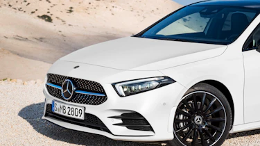Mercedes-Benz A-class front detail