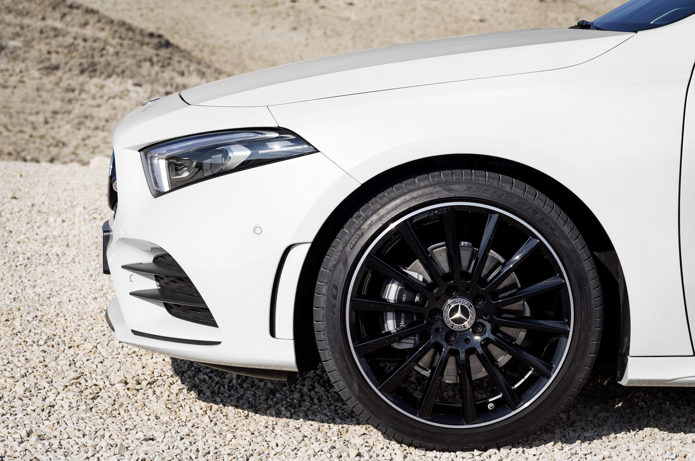 Mercedes-Benz A-class front detail