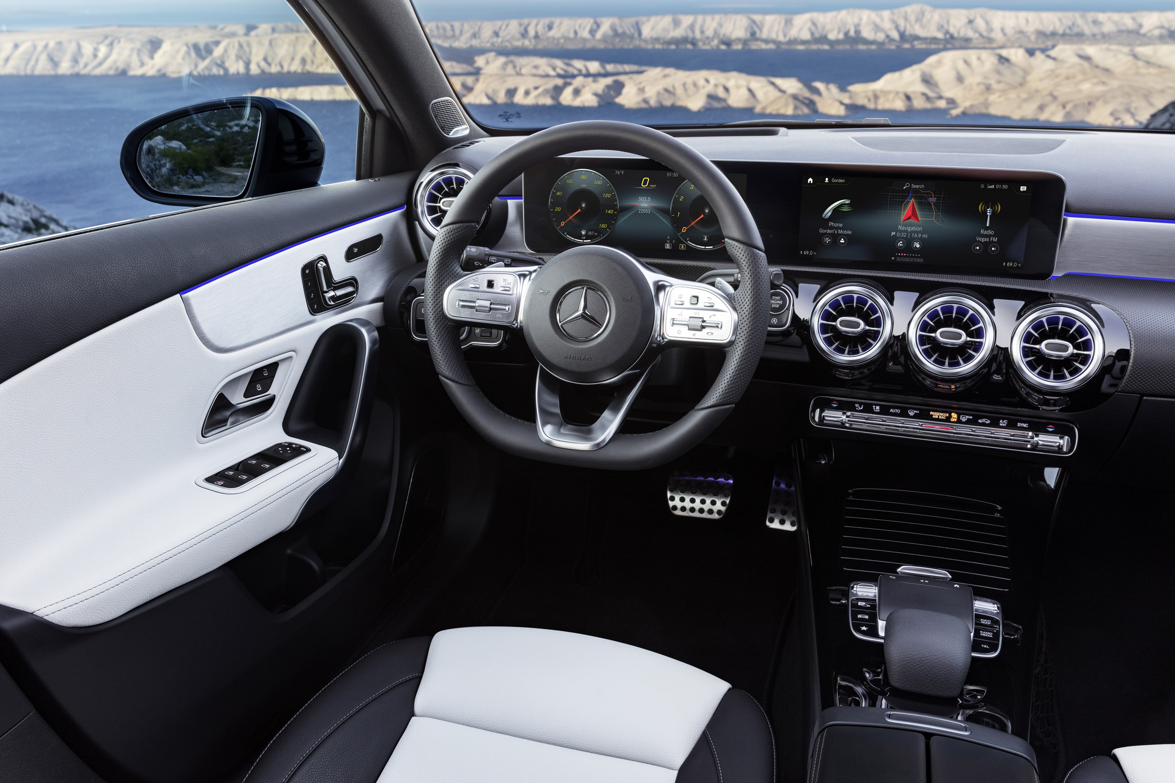 Mercedes-Benz A-class interior