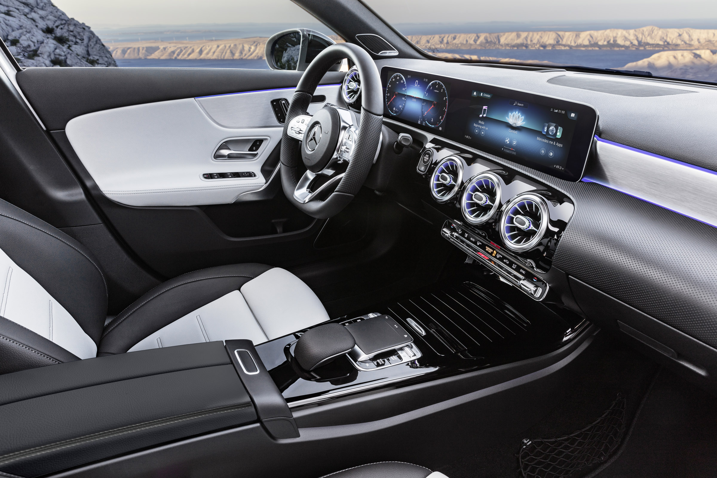 Mercedes-Benz A-class interior