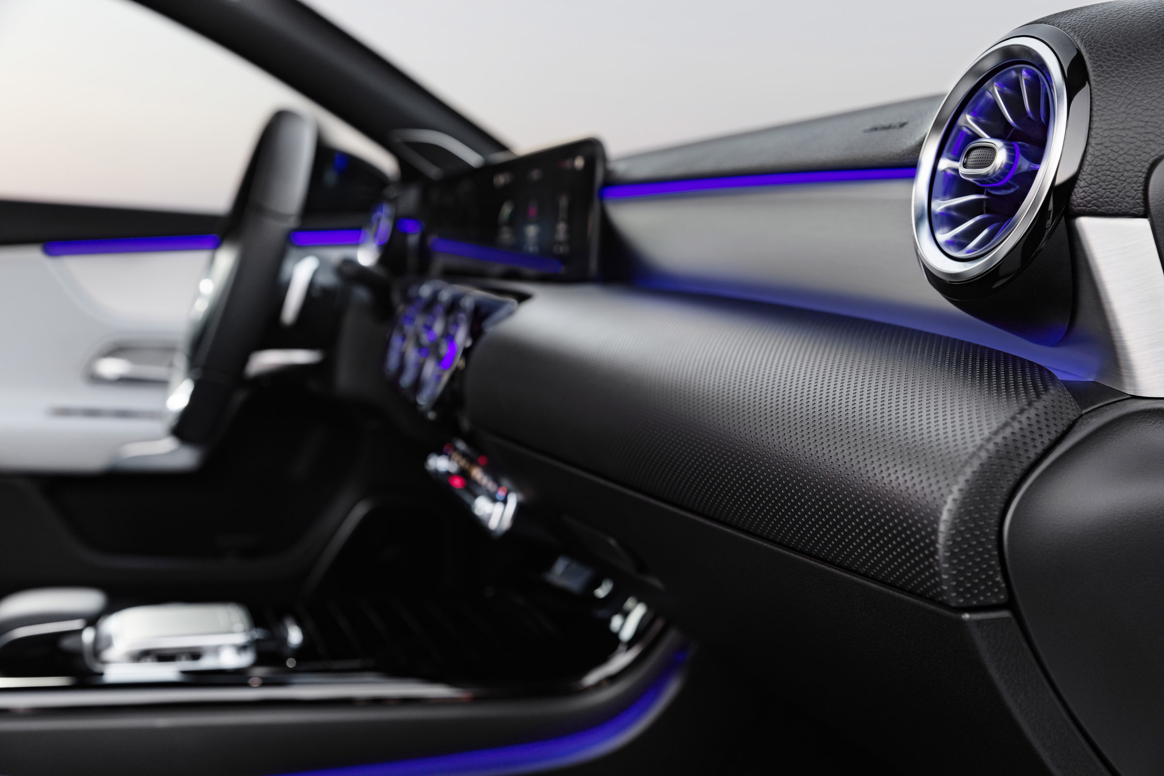 Mercedes-Benz A-class interior detail