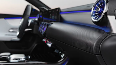 Mercedes-Benz A-class interior detail