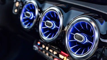Mercedes-Benz A-class interior detail