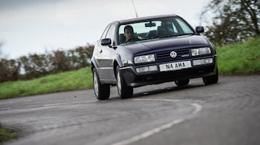 Volkswagen Corrado VR6 cornering