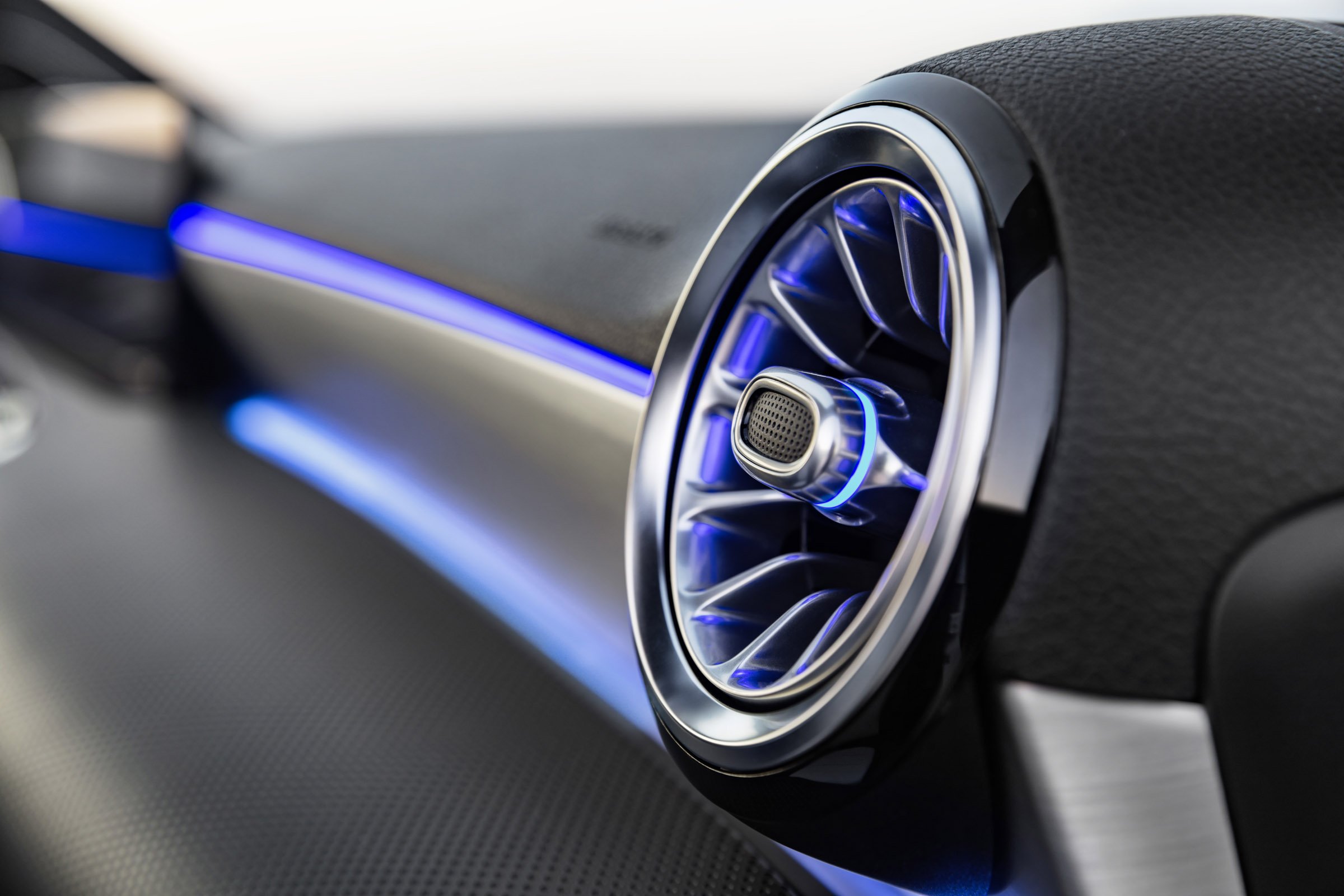 Mercedes-Benz A-class interior detail