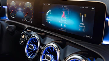 Mercedes-Benz A-class interior detail