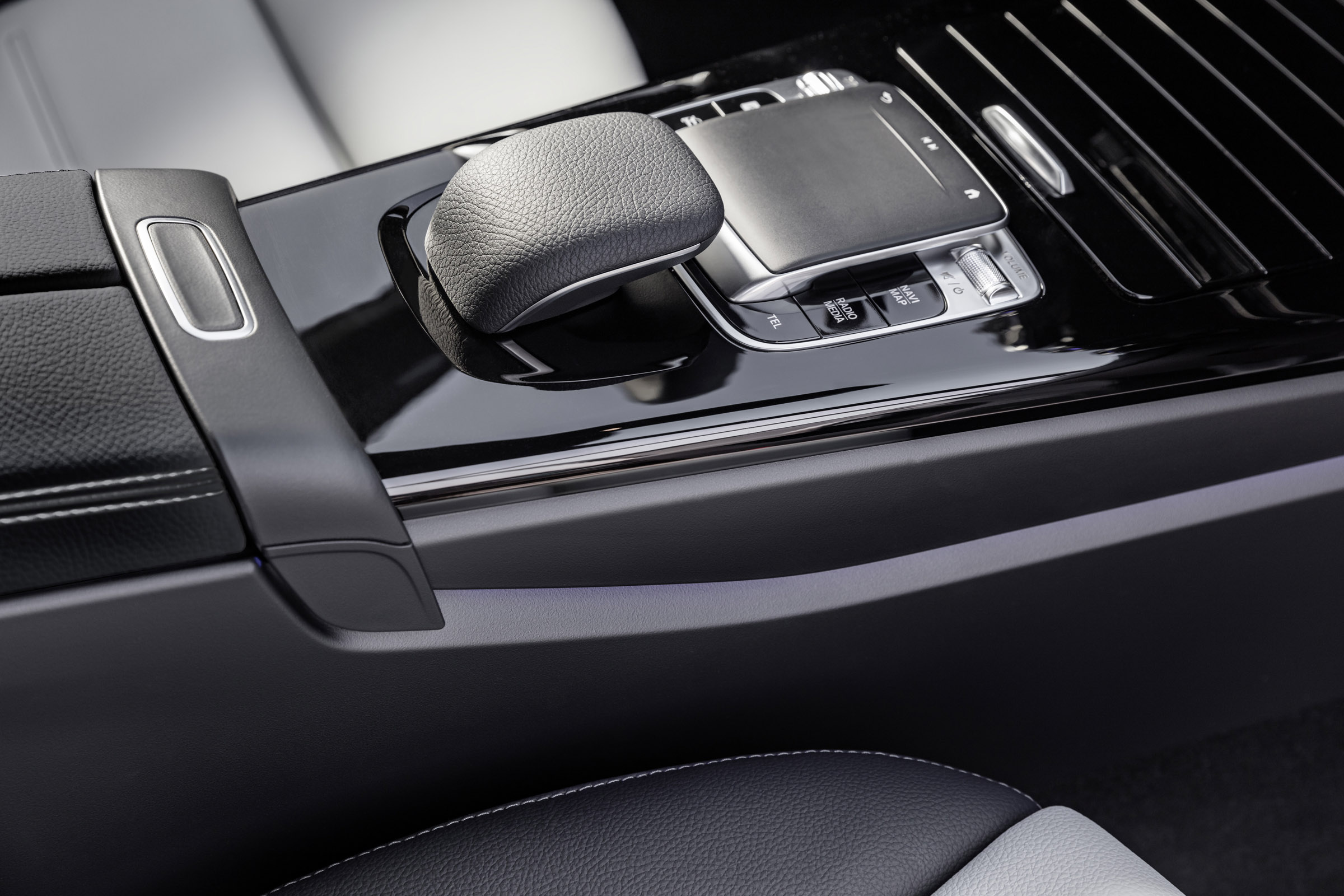 Mercedes-Benz A-class interior detail