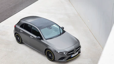 Mercedes-Benz A-class front three quarter high