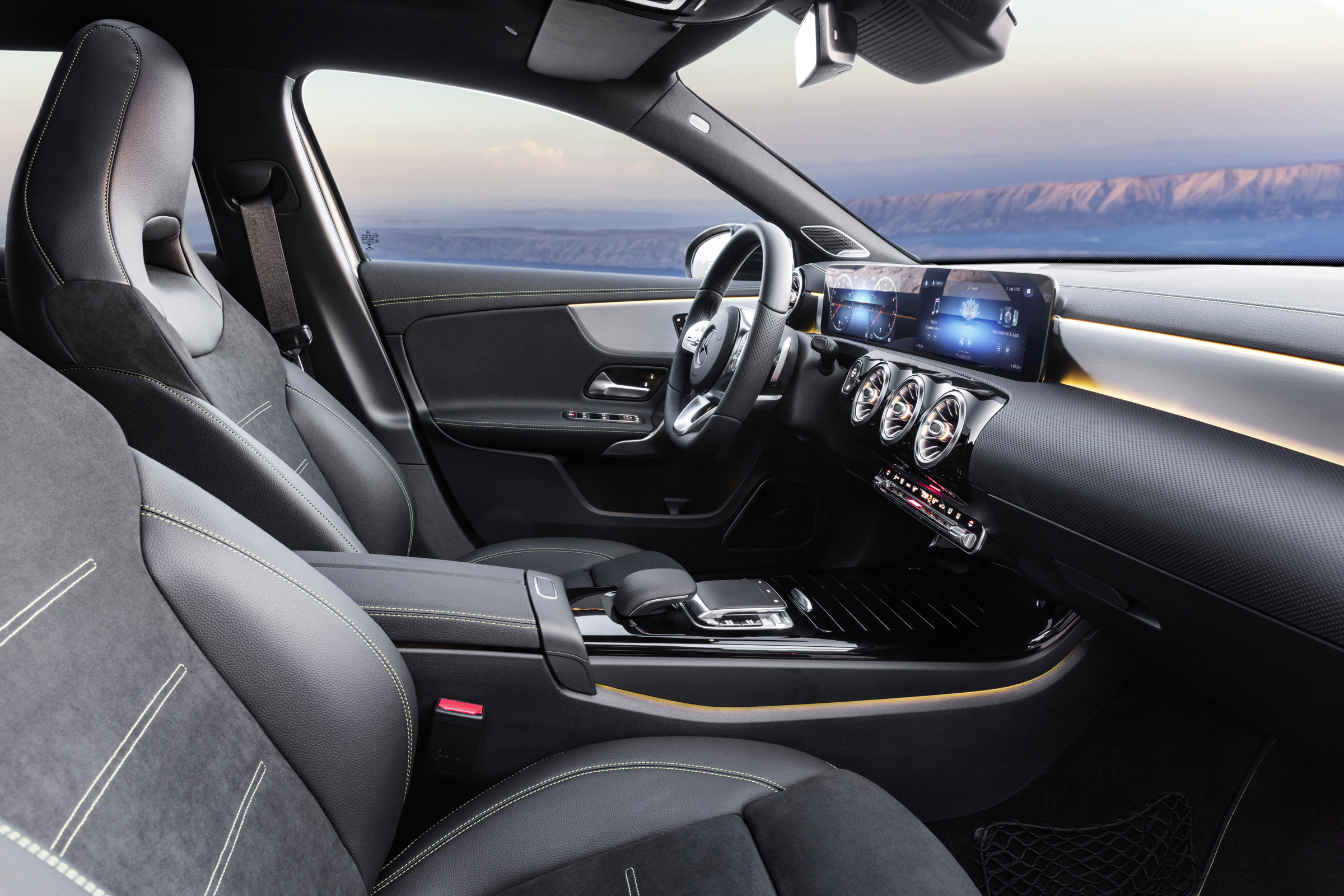 Mercedes-Benz A-class interior