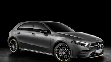 Mercedes-Benz A-class front three quarter studio