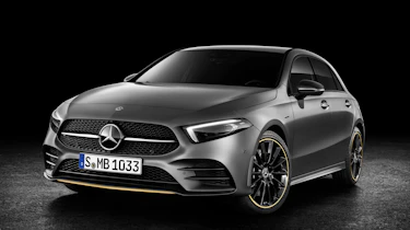 Mercedes-Benz A-class front three quarter studio