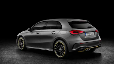 Mercedes-Benz A-class rear three quarter studio