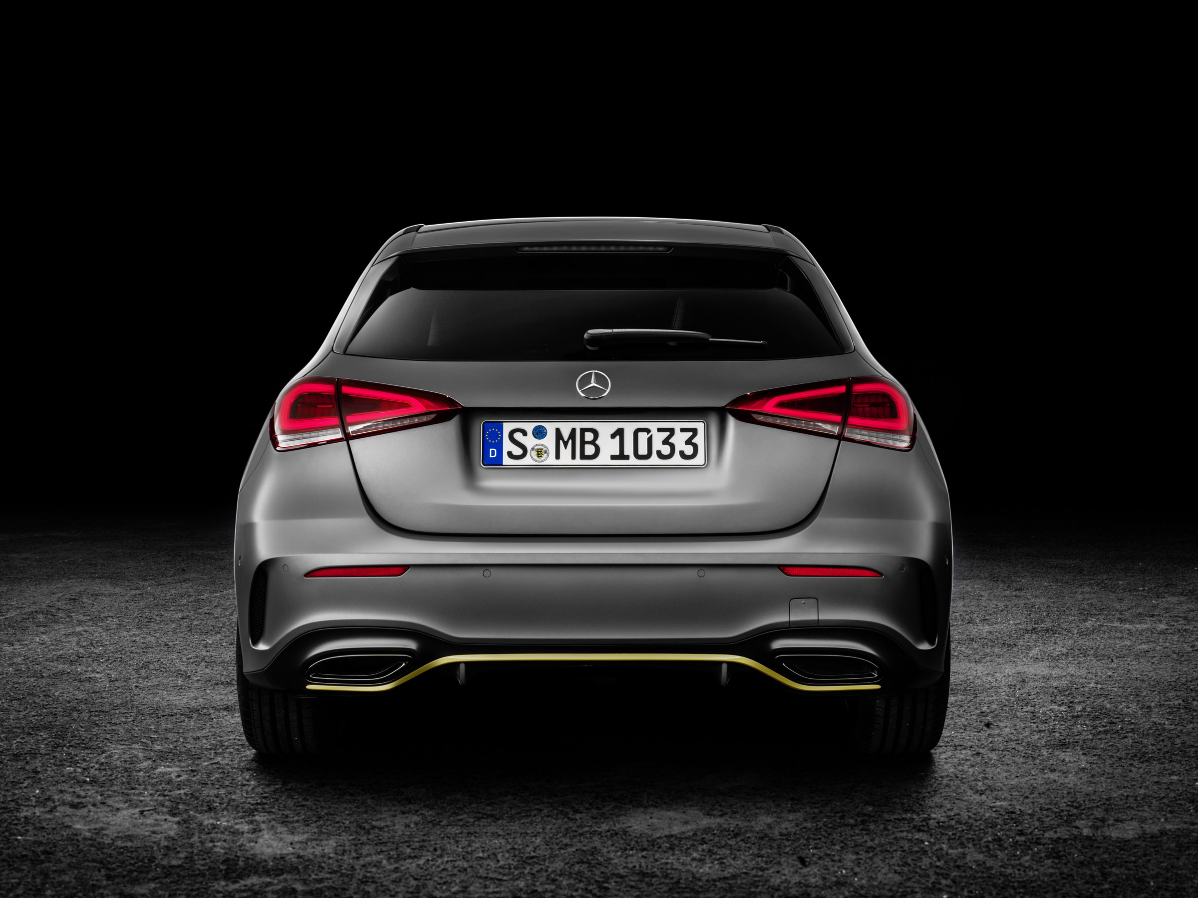 Mercedes-Benz A-class rear studio