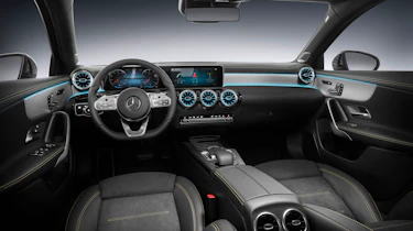 Mercedes-Benz A-class interior studio