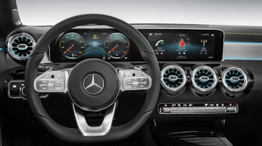 Mercedes-Benz A-class interior studio