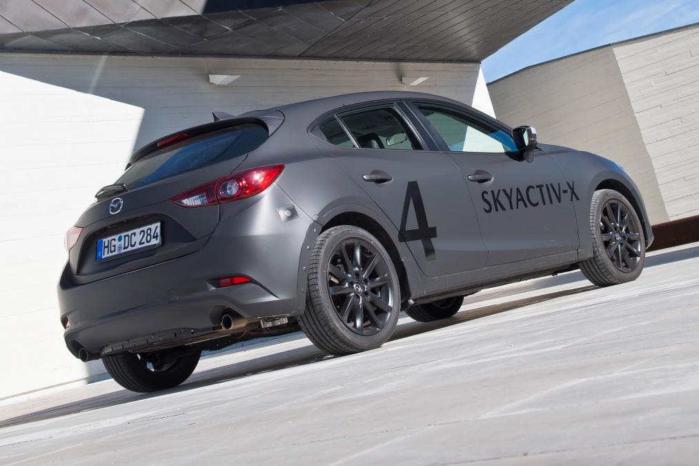 Mazda Skyactive X prototype - rear