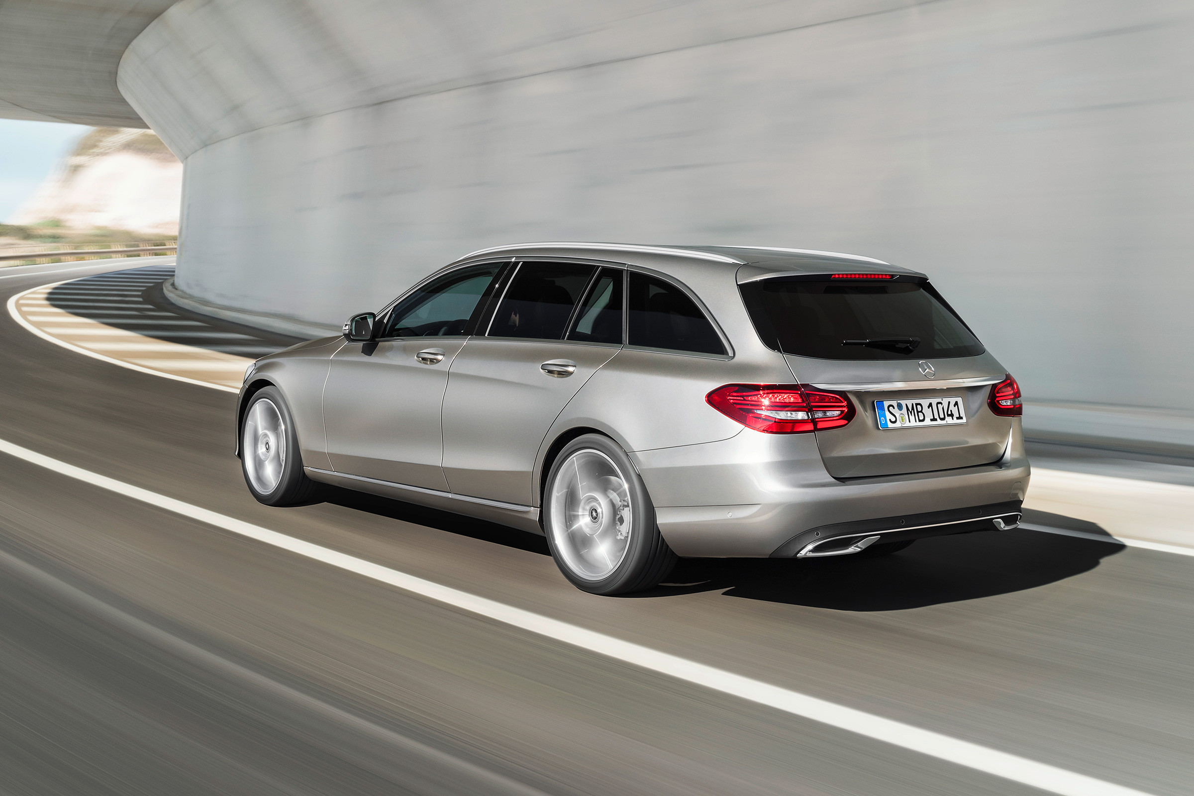 Mercedes-Benz C-class – rear quarter