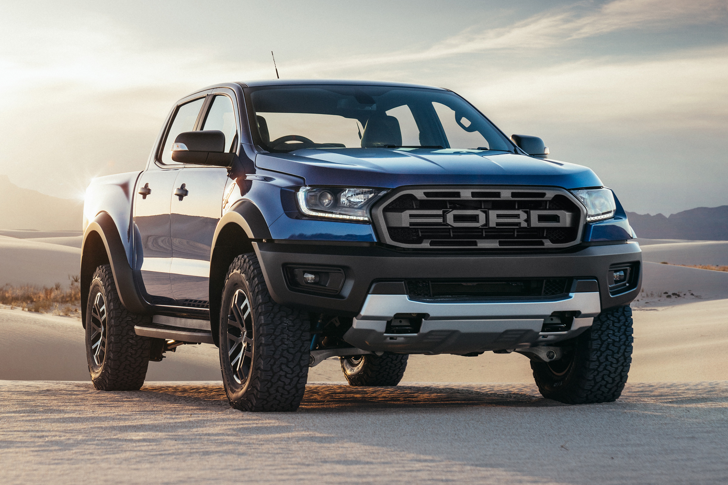 2018 Ford Ranger Raptor  – front quarter