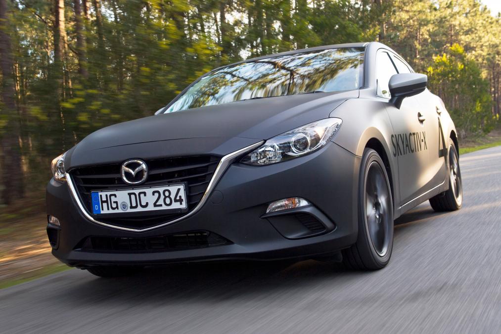 Mazda Skyactive X prototype - front