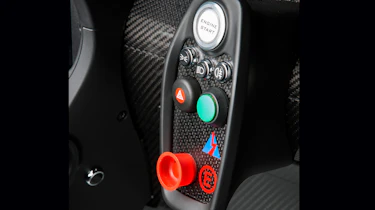 Lotus 3-Eleven – interior control panel