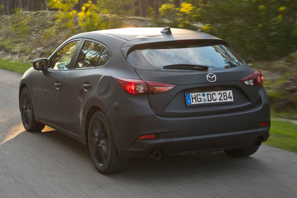 Mazda Skyactive X prototype - rear