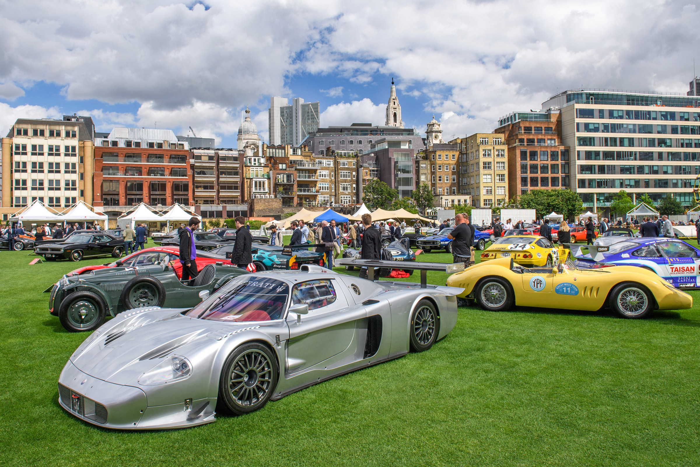 London Concours - lawn