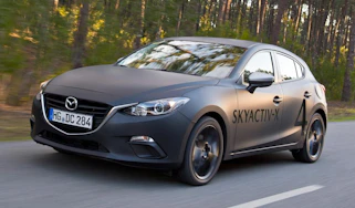 Mazda Skyactive X prototype - driving