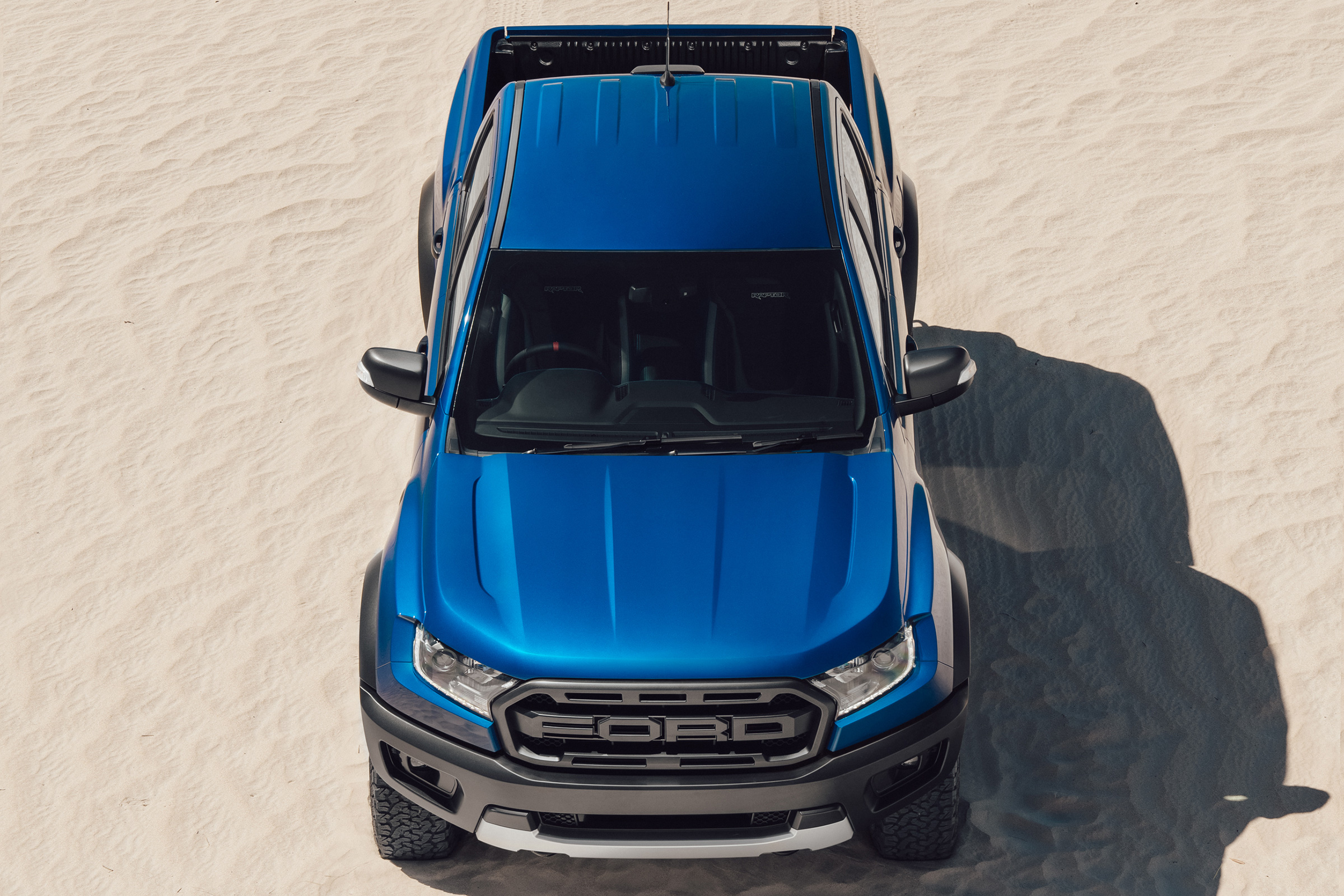 2018 Ford Ranger Raptor  – top