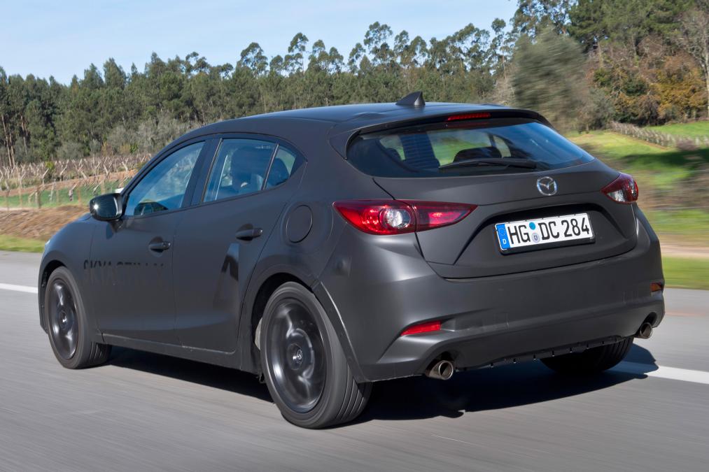 Mazda Skyactive X prototype - rear quarter