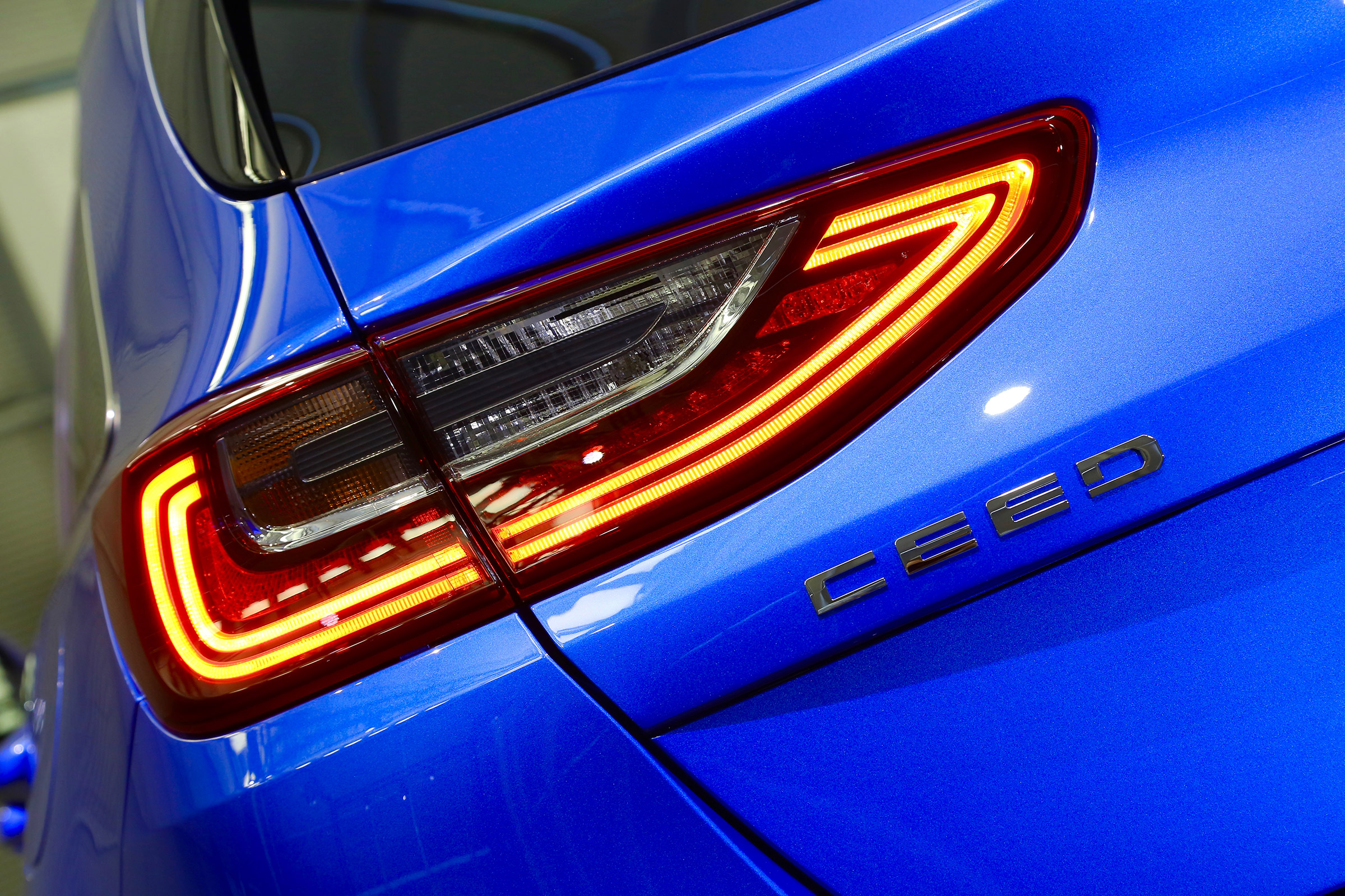 Kia Ceed launch images - rear lights
