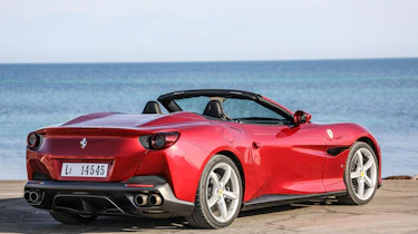 Ferrari Portofino - rear roof down