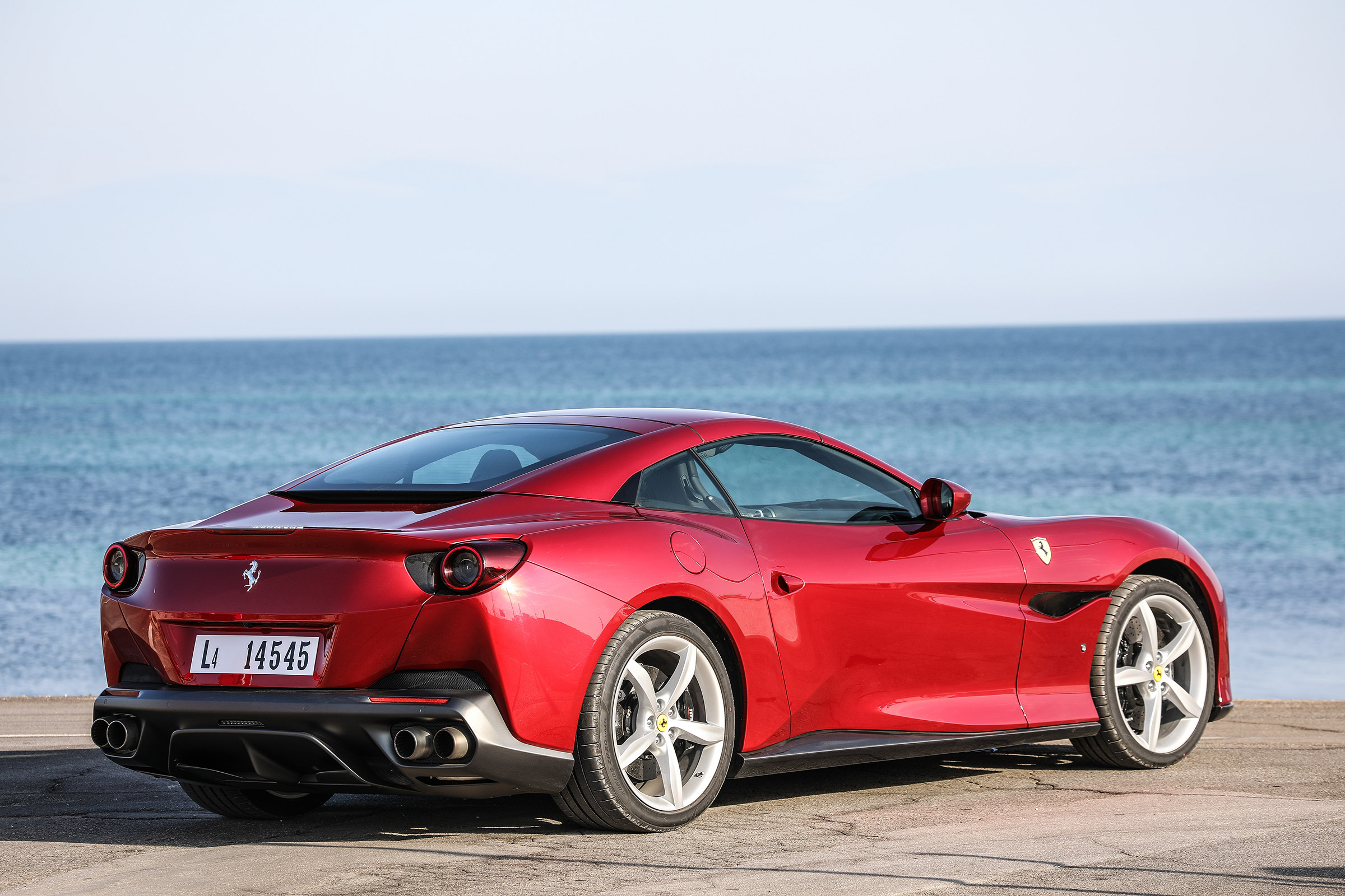 Ferrari Portofino - rear roof up