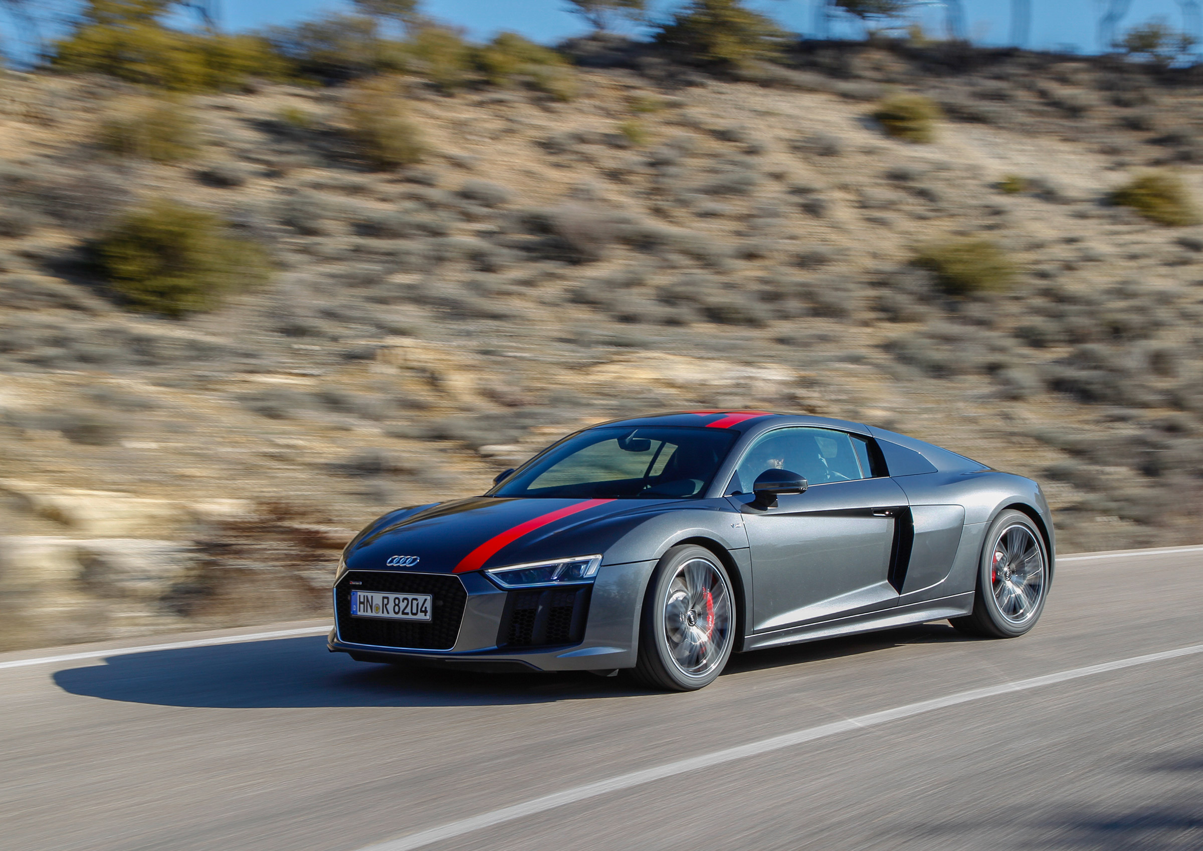 Audi R8 RWS - front quarter